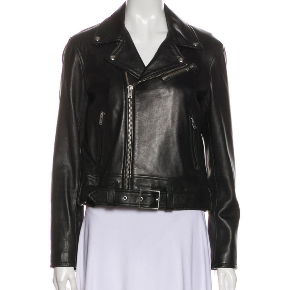 GORGEOUS IRO LEATHER LAMB JACKET